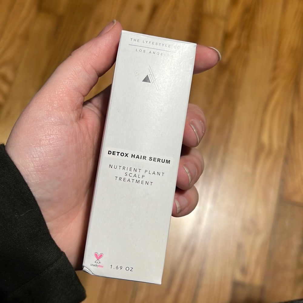 The lyfestyle co detox hair serum